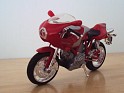 1:18 - Maisto - Ducati - MH900E - Red W/Silver Stripes - Sport - 0